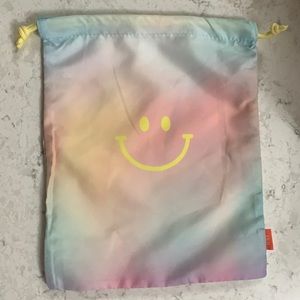 NWOT Happy Face Makeup Pouch Bag